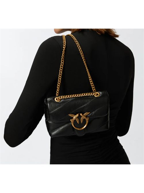 LOVE PUFF BABY PINKO | 100040.A0F2Z99Q NERO-ANT. GOLD